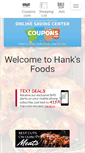 Mobile Screenshot of hanksfoods.com